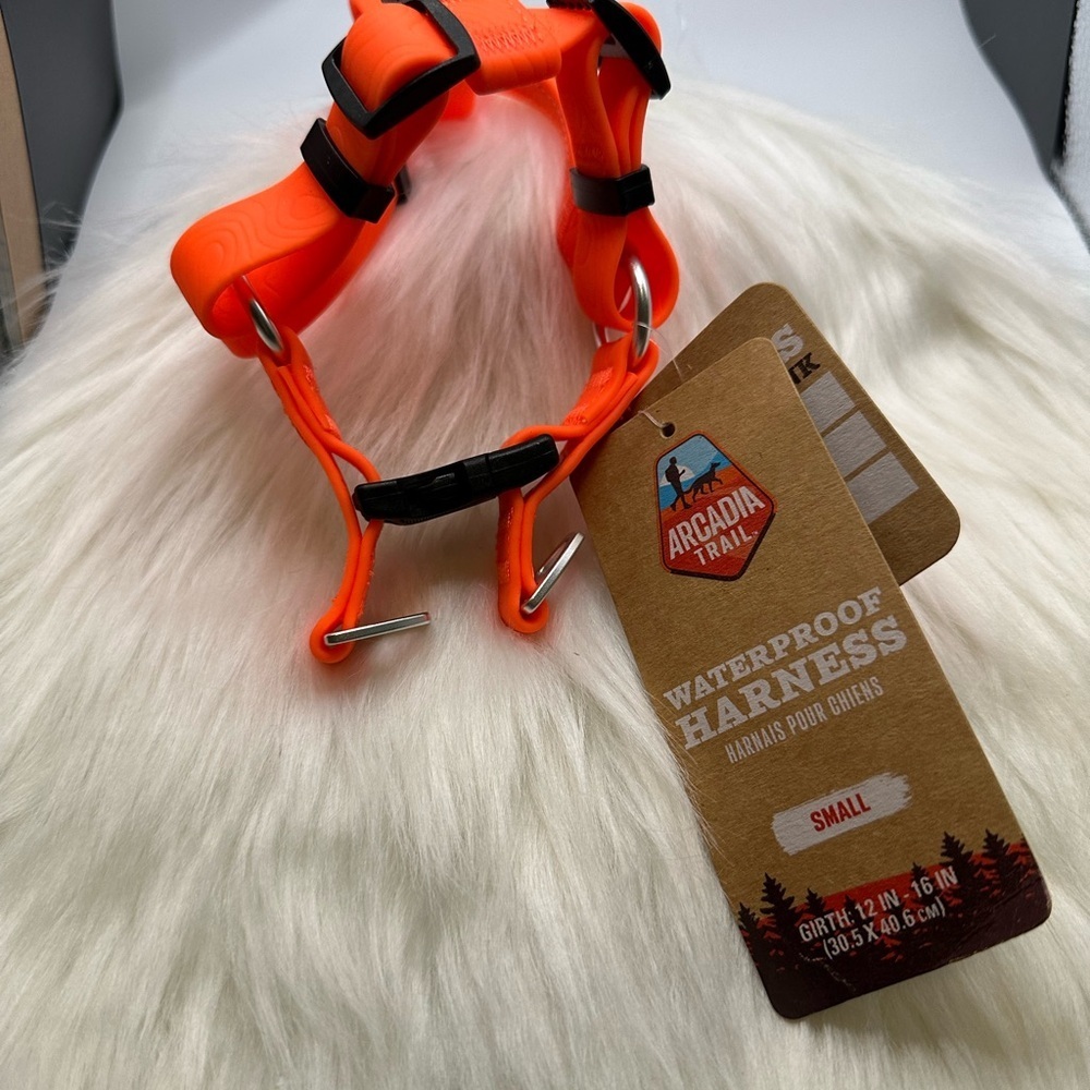 💙3/$20 Arcadia Pet Waterproof Harness - Orange
